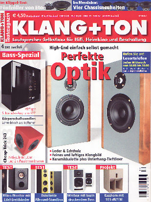 Klang+Ton 4/09 Titelseite
